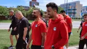 منتخب مصر يؤدي جولة سير استشفائية في كليفلاند استعداداً للمونديال