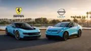 نيسان ترد بسخرية على فيراري بسبب تشابه تصميم لوتشي مع ليف