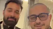 أحمد حاتم ومصطفى عاطف يؤديان مناسك الحج في أجواء روحانية