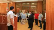 رئيس جامعة كفر الشيخ يتفقد الامتحانات الإلكترونية ويشيد بالتحول الرقمي