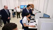 رئيس جامعة القاهرة يتفقد امتحانات الترم الثاني بالجامعة الأهلية والفرع الدولي