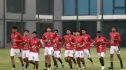 منتخب الشباب يؤدي مرانا قويا استعدادا لمواجهتي روسيا وديا