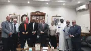 نقيب المهندسين يبحث مع وفد سوداني تعزيز التعاون الهندسي المشترك