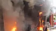 السيطرة على حريق مطعم شهير بطنطا بسبب ماس كهربائي