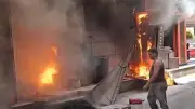 حريق هائل داخل مطعم شهير في طنطا والحماية المدنية تسيطر عليه