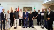 محافظ الإسماعيلية يلتقي قدامى لاعبي الإسماعيلي ويؤكد دعمه الكامل للنادي