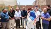 محافظ الجيزة يطلق إشارة بدء إنشاء مجمع مدارس كعابيش