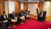 وزير الخارجية يبحث مع مؤسسة يابانية تعزيز التعاون في البنية التحتية