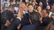 دويتو الحب الحقيقي يجمع عمرو دياب ومحمد فؤاد في زفاف ابنة شقيق عماد زيادة