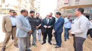 محافظ الغربية يوجه بالالتزام بمعايير الجودة في رصف وتطوير شارع الجلاء بالمحلة