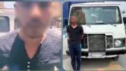 ضبط سائق ميكروباص صدم سيارة وتعدى على مالكها في الشرقية
