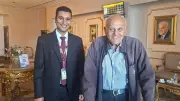 مجدي يعقوب يغادر أسوان إلى القاهرة في رحلة طيران طبيعية