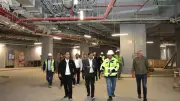 وفد الخارجية يتفقد مركز المؤتمرات الدولي بالعلمين الجديدة