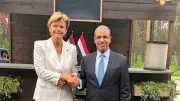 عبد العاطي يبحث مع وزيرة خارجية لاتفيا تعزيز التعاون والقضايا الإقليمية