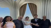 الفنانة ياسمين سمير تحتفل بزفافها بحضور نقيب الممثلين وأشرف عبد الباقي