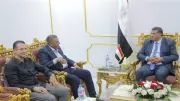 محافظ قنا يبحث مع رئيس هيئة الصرف تسريع المشروعات الخدمية والتنموية