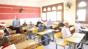 طلاب الثانوية الأزهرية أدبي يبدؤون امتحانات نهاية العام بالوادي الجديد
