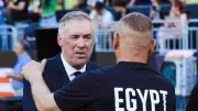 أنشيلوتي يشيد بأداء منتخب مصر رغم الخسارة الودية أمام البرازيل
