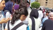 فرحة طلاب الإعدادية بالقليوبية في امتحان الهندسة