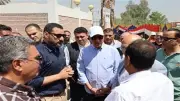 محافظ الجيزة يتفقد محطة رفع صرف صحي ببني يوسف ويوجه بتسريع العمل