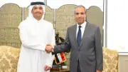 وزير الخارجية يبحث مع نظيره القطري مسار المفاوضات الأمريكية الإيرانية