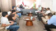 اجتماع لبحث مسار خط مياه الري المعالج بين العاشر من رمضان وبدر