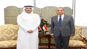 وزير الخارجية المصري يستقبل نظيره القطري لبحث التعاون والتطورات الإقليمية