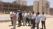 مسئولو الإسكان يتفقدون مشروعات العبور الجديدة لمتابعة التنفيذ