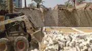 حملات مكثفة لإزالة مخالفات البناء والتعدي على الأراضي الزراعية بالجيزة