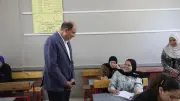 محافظ المنيا يتفقد لجان امتحانات الدبلومات الفنية ويؤكد منع الغش