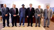 المسلماني يبحث مع رئيس اتحاد التلفزة الأفريقي سبل تعزيز التعاون الإعلامي المشترك