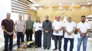 محافظ الوادي الجديد تتابع المرحلة الثانية لمشروع الواحات الخضراء مع وفد طيران الخدمات البترولية