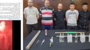 خلافات على البيع تنتهي بمشاجرة بالأسلحة البيضاء والألعاب النارية في المرج