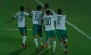 منذر طمين يتقدم للمصري في الشوط الأول بنهائي كأس عاصمة مصر