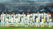 فرنسا تتقدم على أيرلندا الشمالية بهدف في الشوط الأول ودياً