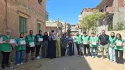 عضو التحالف الوطني ينفذ أنشطة غذائية وتوعوية بقرى زاوية غزال في البحيرة