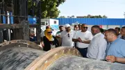 رئيس مياه الجيزة يتفقد الورشة العمومية لمتابعة جاهزية فرق الطوارئ