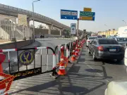 تحويلات مرورية لتنفيذ أعمال إصلاح الهبوط الأرضي بمحور عبد الحميد بدوي