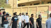 توافد طلاب الثانوية الأزهرية على لجان امتحان النحو العلمي