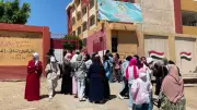 ارتياح بين طلاب الإعدادية بالإسكندرية بعد امتحان الإنجليزية