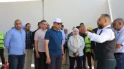 محافظ المنيا يتفقد محطات مياه بالظهير الصحراوي بسمالوط