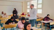 طلاب الإعدادية في دمياط يعبرون عن ارتياحهم لامتحان اليوم