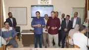 نائب محافظ بني سويف يتابع اختبارات المتقدمين للبرامج التدريبية المتخصصة