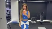 مي سليم تخطف الأنظار بجمالها ورشاقتها في أحدث ظهور رياضي