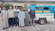 تسليم أوراق البوكليت في ختام امتحانات الإعدادية بالفيوم