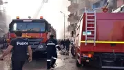 انتداب المعمل الجنائي لفحص حريق شقة في الشرابية