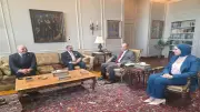 وزير الخارجية يبحث مع رئيس المصرف العربي للتنمية تعزيز التعاون الأفريقي