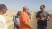 رئيس مدينة مرسى علم يتابع تطوير طريق برنيس ويجري جولات مفاجئة على الخدمات