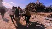 استشهاد فلسطيني وإصابة ثلاثة بقصف الاحتلال على غزة