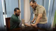 قافلة طبية للكشف المبكر عن الأمراض المزمنة تستقبلها شركة مياه المنيا